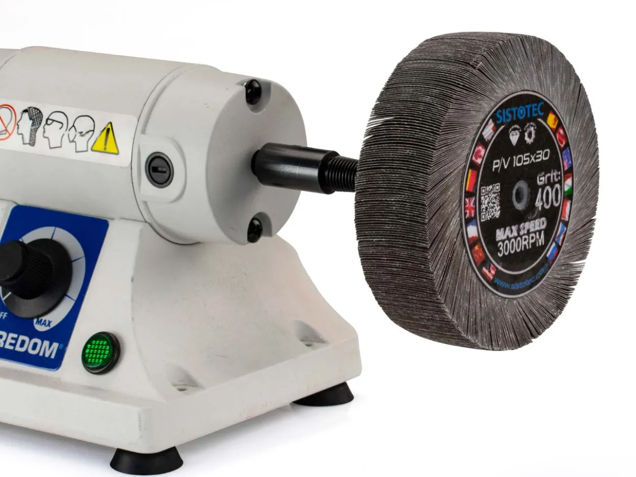 Emery Flap Wheel, 400 Grit, 105mm/4"