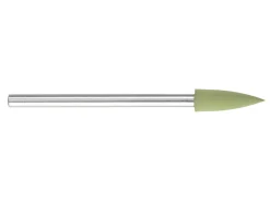 Eveflex Rubber Cone Burr, 804, Green, Fine Grit, 12 X 4.3mm