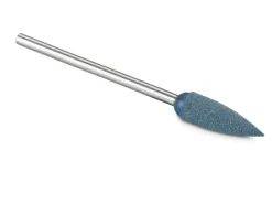 Eveflex Rubber Flame Burr, 506, Blue, Very Coarse Grit, 16 X 5mm