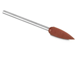 Eveflex Rubber Flame Burr, 706, Brown, Medium Grit, 12 X 4.3mm