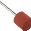 Eveflex Rubber Large Cylinder Burr, 720, Brown, Medium Grit, 13.5 X 14mm