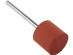 Eveflex Rubber Large Cylinder Burr, 720, Brown, Medium Grit, 13.5 X 14mm