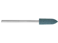 Eveflex Rubber Tapered Cylinder Burr, 505, Blue, Very Coarse Grit, 16 X 5mm