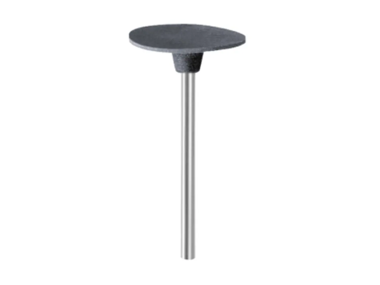 Eveflex Rubber Wheel Burr, 609, Grey, Coarse Grit, 0.5 X 19mm