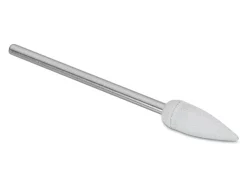 Eveflex Universal Silicone Flame Burr, H1, White, Coarse Grit, 5.5 X 15mm