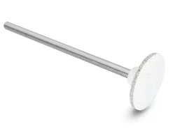 Eveflex Universal Silicone Knife Edge Burr, H16g, White, Coarse Grit, 2.5 X 14.5mm