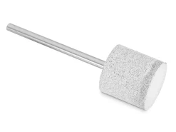 Eveflex Universal Silicone Wide Cylinder Burr, H20g, White, Coarse Grit, 14 X 12mm