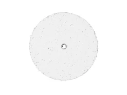 Eveflex Universal Silicone Wheel R22, White, Coarse Grit, 22 X 3mm
