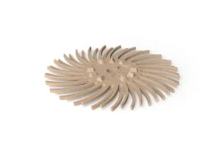 Eve Starflex Twist Xt Radial Abrasive Disc, Orange, Extra Fine Grit, 19mm