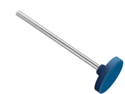 Eve Universal Bl Mounted Blue Wheel, Medium Grit, 2.5mm X 14.5mm