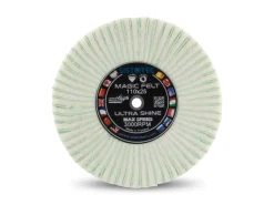 Felt And Emery Flap Wheel, 110mm X 25mm