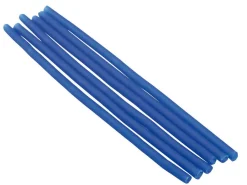 Ferris Cowdery Wax Profile Wire Round Tube Blue 4mm Pack of 6