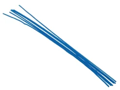 Ferris Cowdery Wax Profile Wire Solid Round Rod Blue 1mm Pack of 6