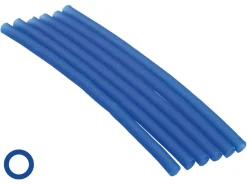 Ferris Cowdery Wax Profile Wire Round Tube Blue 6mm Pack of 6