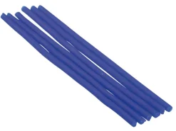 Ferris Cowdery Wax Profile Wire Solid Round Rod Blue 4mm Pack of 6