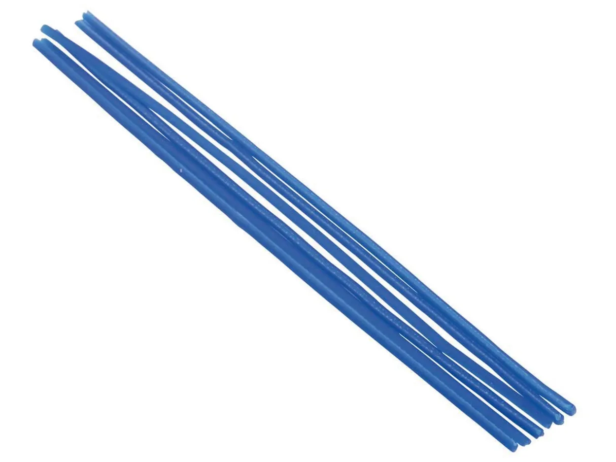 Ferris Cowdery Wax Profile Wire Round Tube Blue 2mm Pack of 6