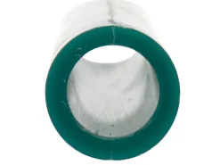 Ferris Round Wax Tube With Centred Hole, Green, 6"/150mm Long, 22.2mm Diameter
