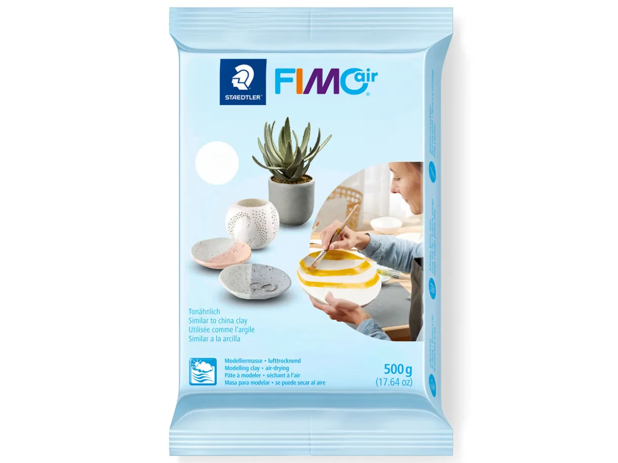Fimo Air Basic White 500g Air Drying Modelling Clay