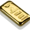 Fine Gold Bar 250g Cast UK Design With A Serial Number, 100% Recycled Gold