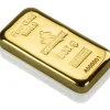 Fine Gold Bar 500g Cast UK Design With A Serial Number, 100% Recycled Gold