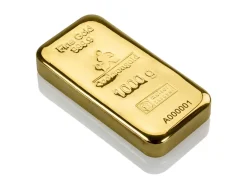 Fine Gold Bar 1000g Cast UK Design With A Serial Number, 100% Recycled Gold