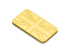 Fine Gold Bar 5g Stamped UK Design, Certified And Supplied In A Blister Pack, 100% Recycled Gold