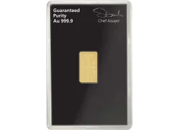 Fine Gold Bar 10g Stamped UK Design, Certified And Supplied In A Blister Pack, 100% Recycled Gold