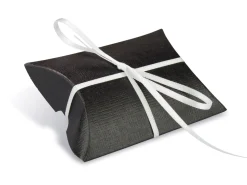 Flat Pack Pillow Box Black Pack of 10