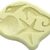 Flexibe Mould Seashore, 4 Designs
