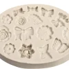 Flexible Clay Mould Bows And Flowers