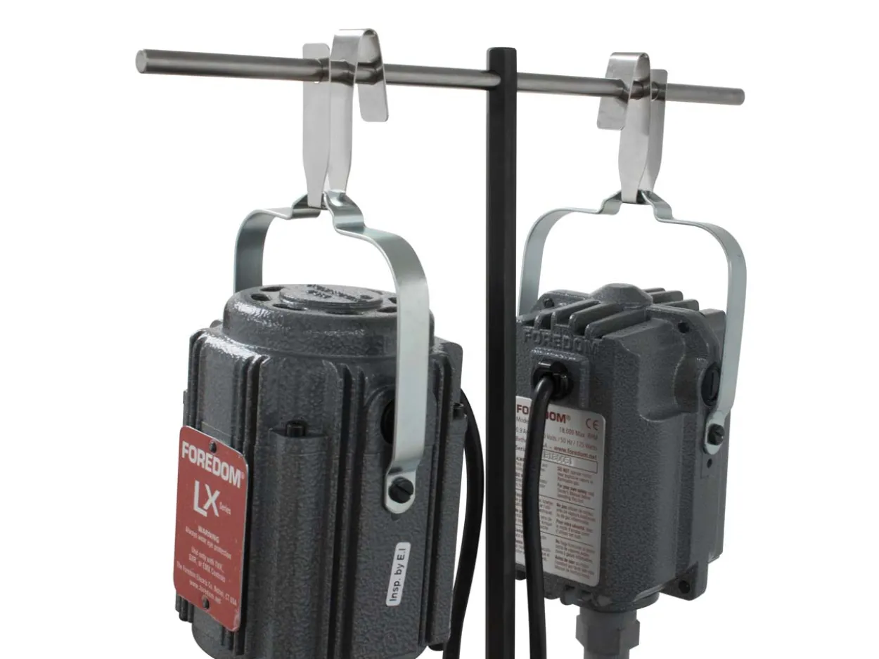 Foredom Double Hanging Motor Stand With Mounting Clamp
