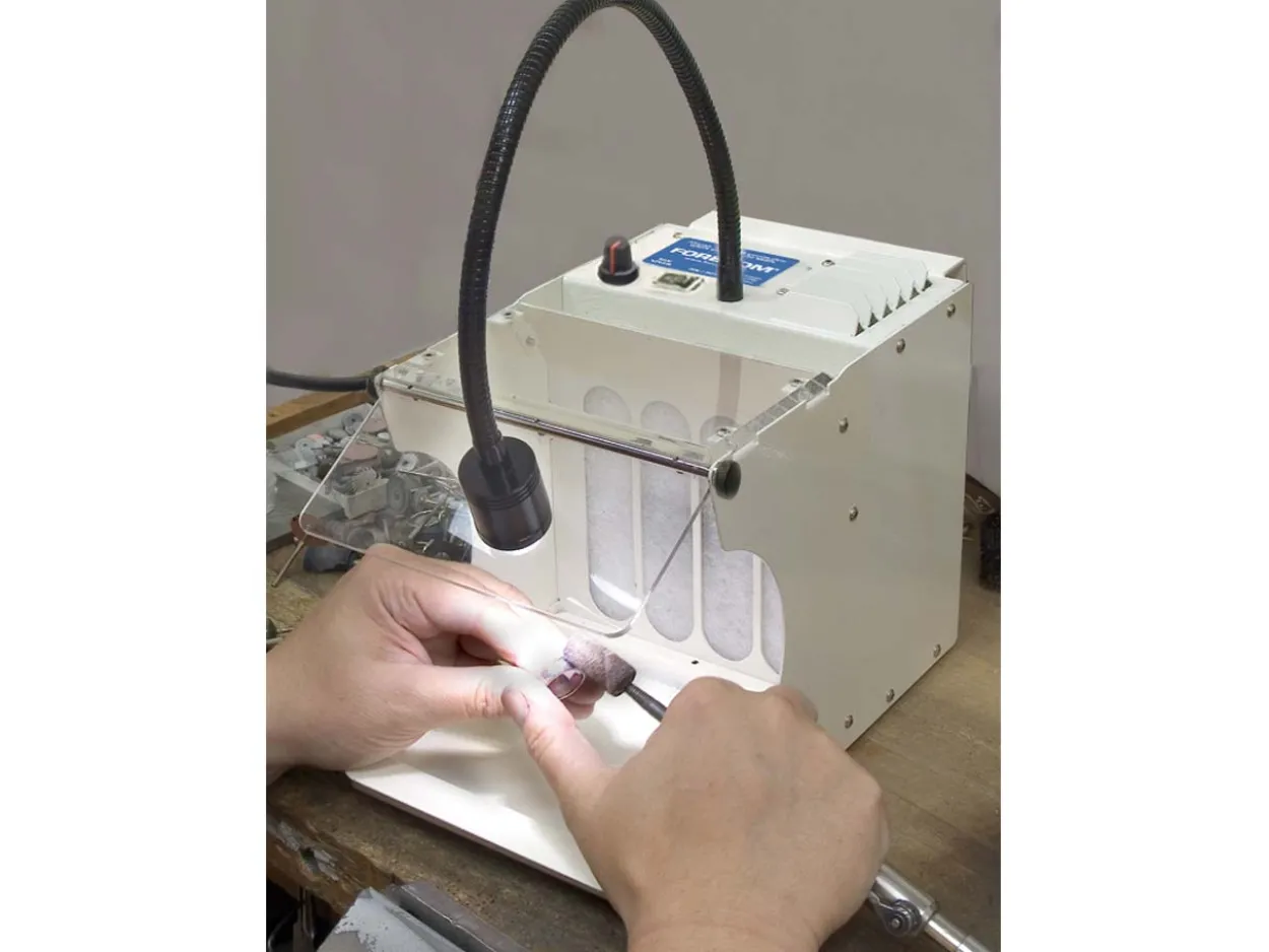 Foredom Filter Extractor Hood With LED Light