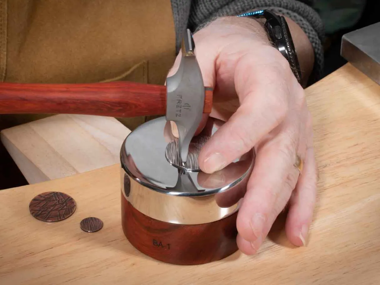 Fretz Jewellers Sharp Texturing Raising Hammer