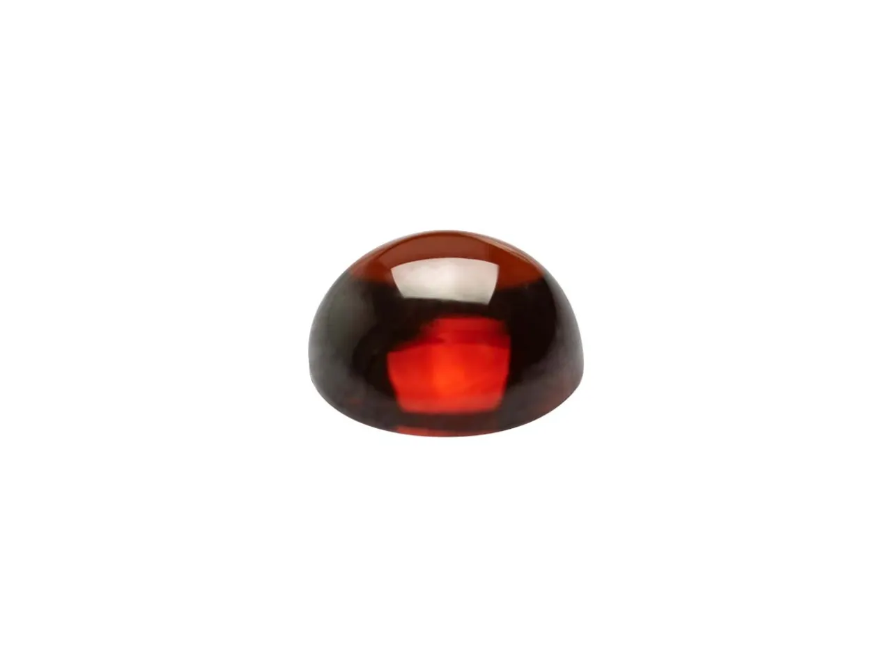 Garnet, Round Cabochon, 3mm