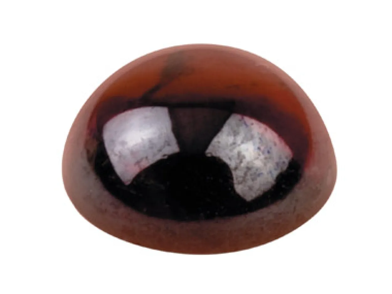 Garnet, Round Cabochon, 8mm