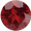 Garnet, Round, 2.5mm