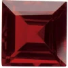 Garnet, Square, 6x6mm