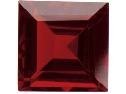 Garnet, Square, 6x6mm