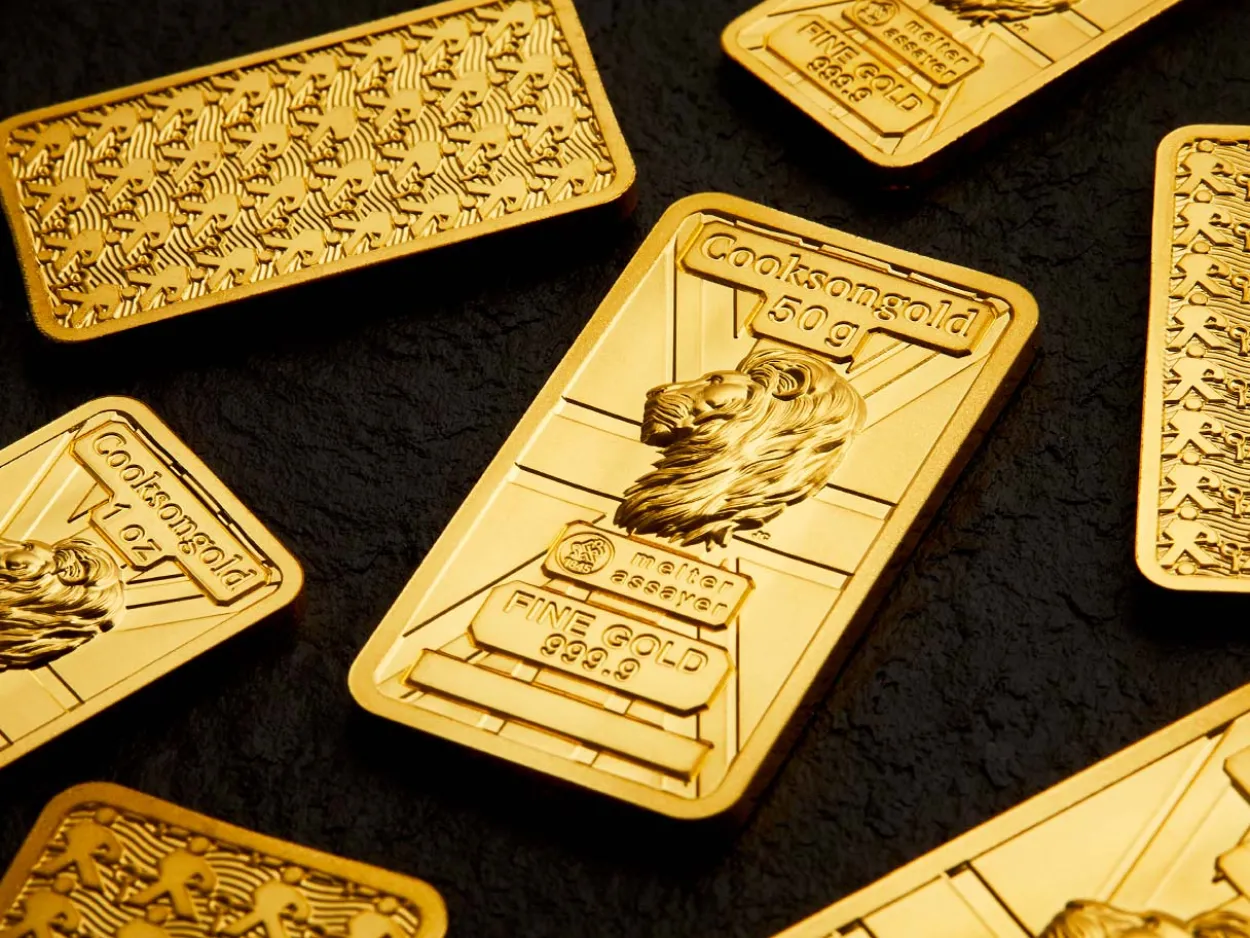 20g Fine Gold Bar 999.9 - High Relief Lion's Head Collection