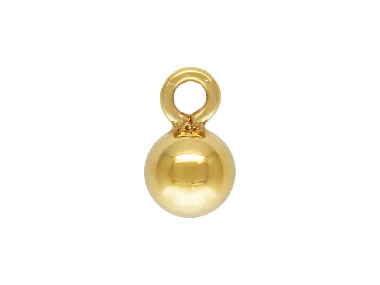 Gold Filled Ball Drop 3mm