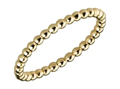 Gold Filled Beaded Ring 2mm Size O