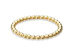 Gold Filled Beaded Ring 2mm Size S