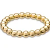Gold Filled Beaded Ring 3mm Size Q
