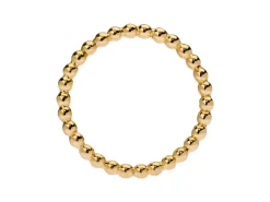 Gold Filled Beaded Ring 2mm Size K