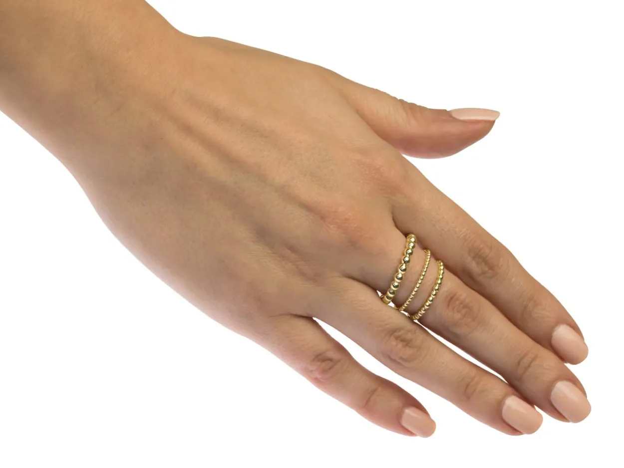 Gold Filled Beaded Wire 1.5mm