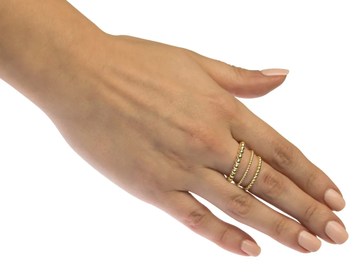 Gold Filled Beaded Wire 2mm