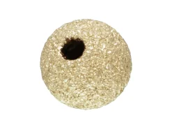 Gold Filled Bead Laser Cut 4mm 2 Hole Frosted/sparkle Finish Pack of 5