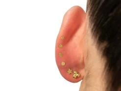 Gold Filled Circle Labret Tube 3mm