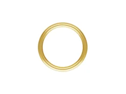 Gold Filled Circle Of Life Earring 10mm