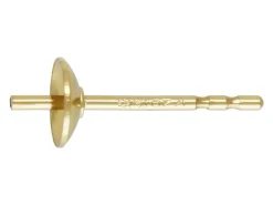 Gold Filled Cup Peg Post 4mm Pack of 6